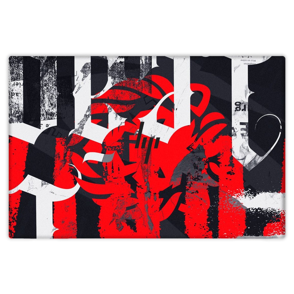 Distressed Red Art skin on Hp Elitebook 840 G7 by Decalz