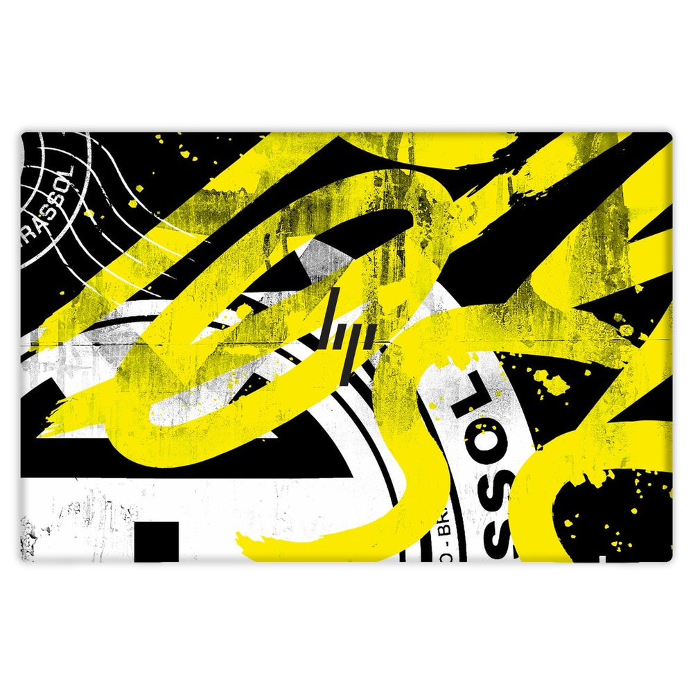 Distressed Yellow Textures skin on Hp Elitebook X360 1040 G5 by Decalz