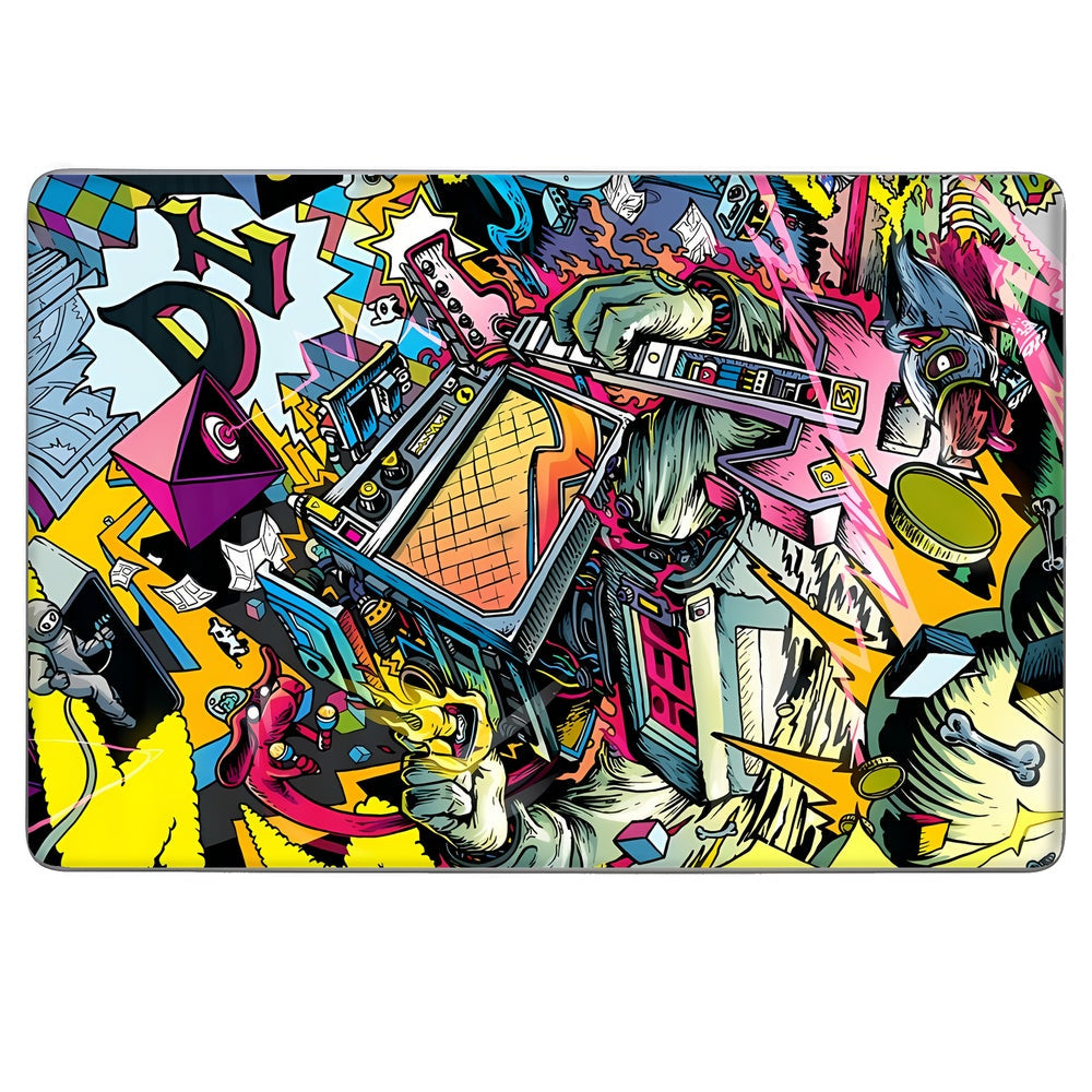 Dizzy Doodles skin on Hp Elitebook 725 G3 by Decalz
