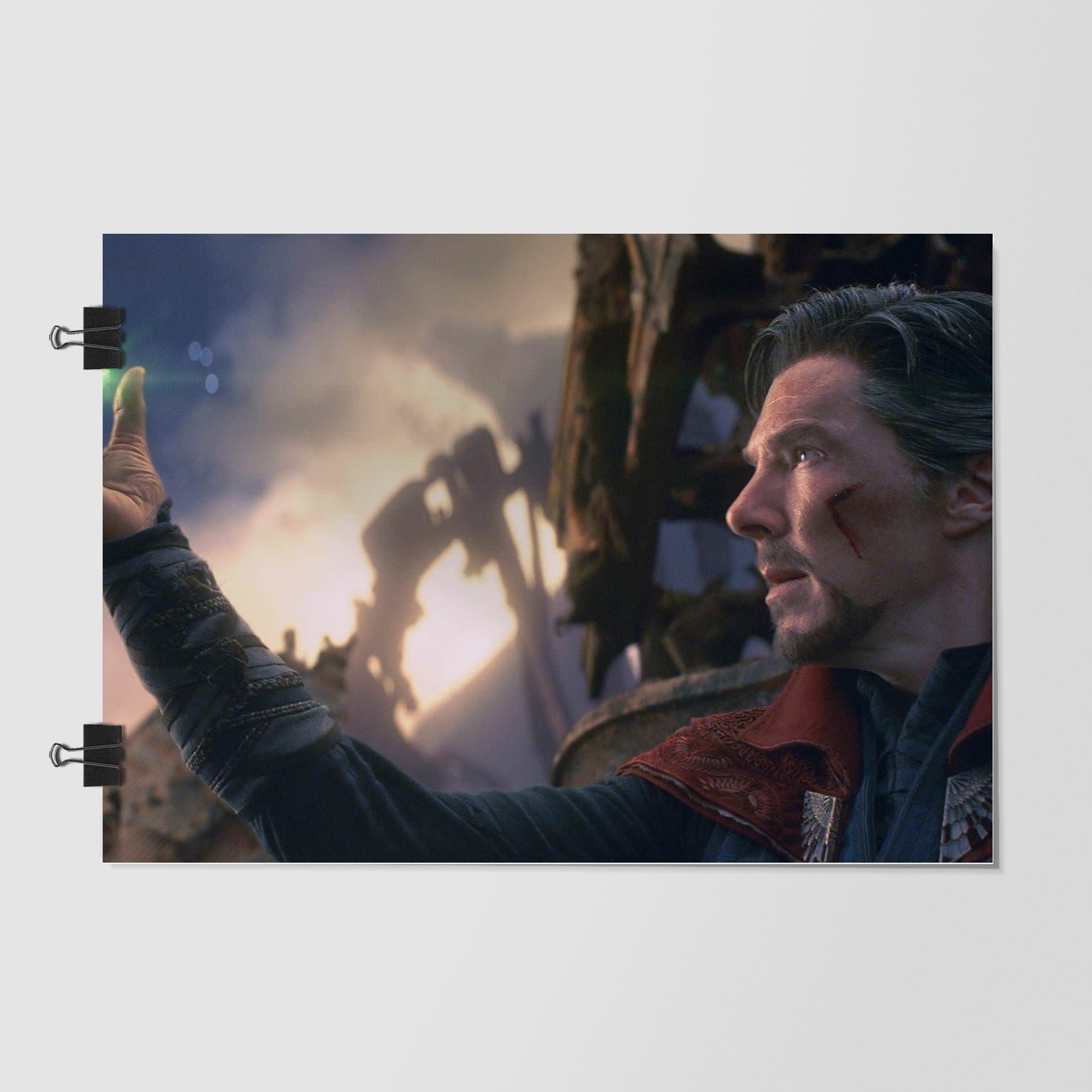 Doctor Strange Black Dramatic Lighting by Decalz