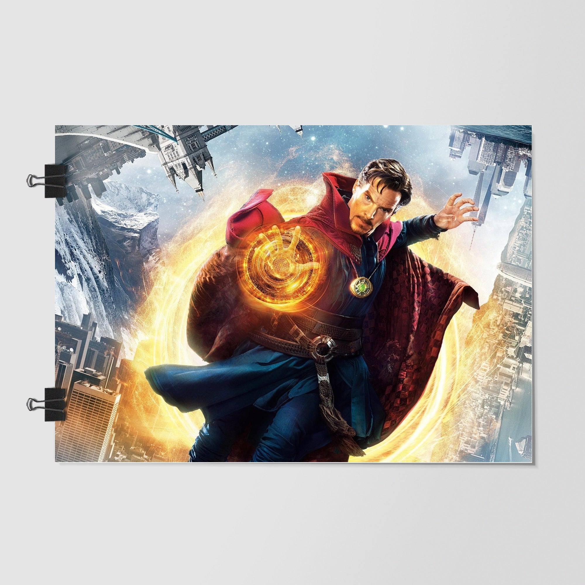 Doctor Strange Gray Dramatic Lighting by Decalz
