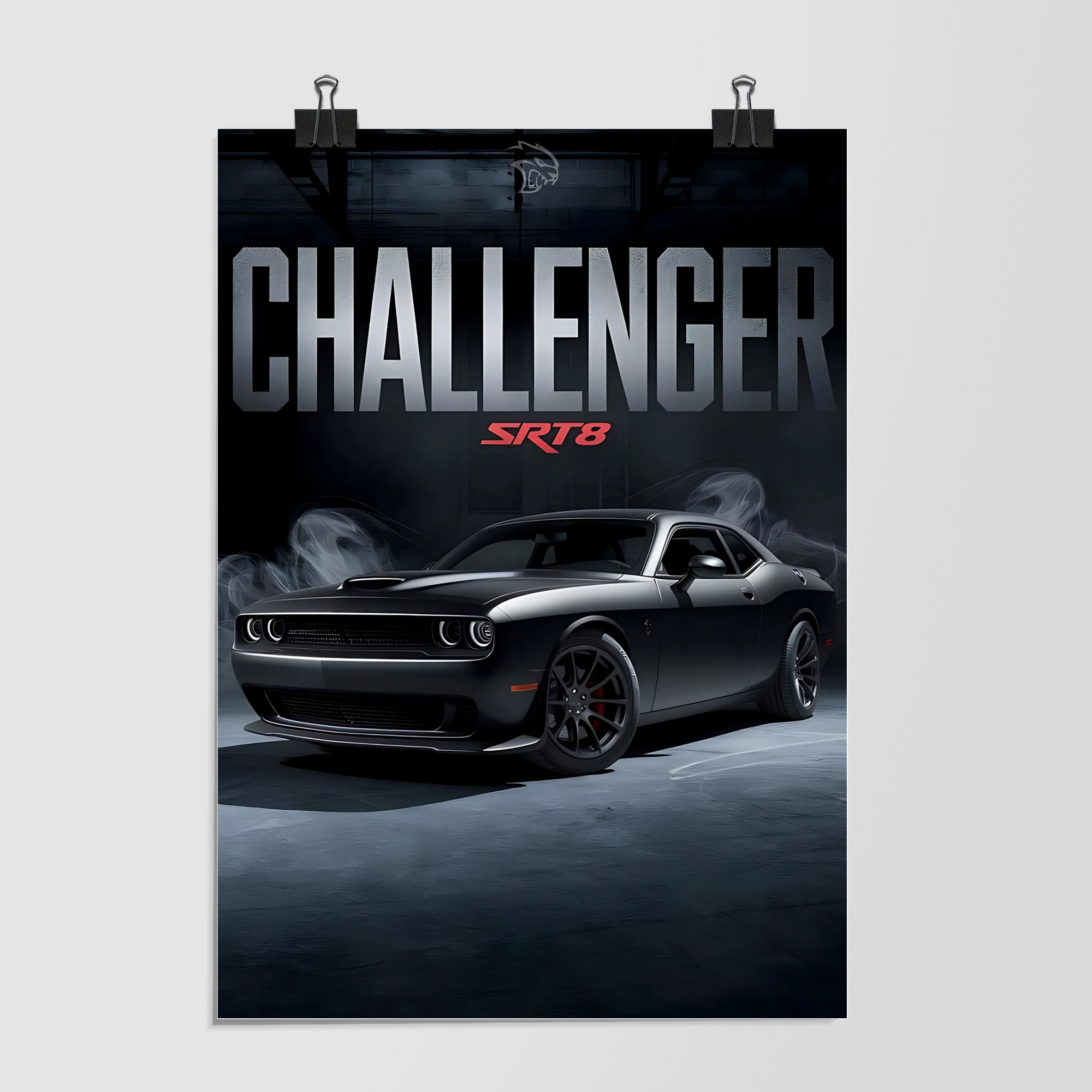 Dodge Challenger Srt8 Black by Decalz