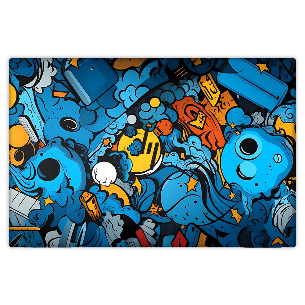 Doodle Frenzy skin on Hp Elitebook 840 G7 by Decalz