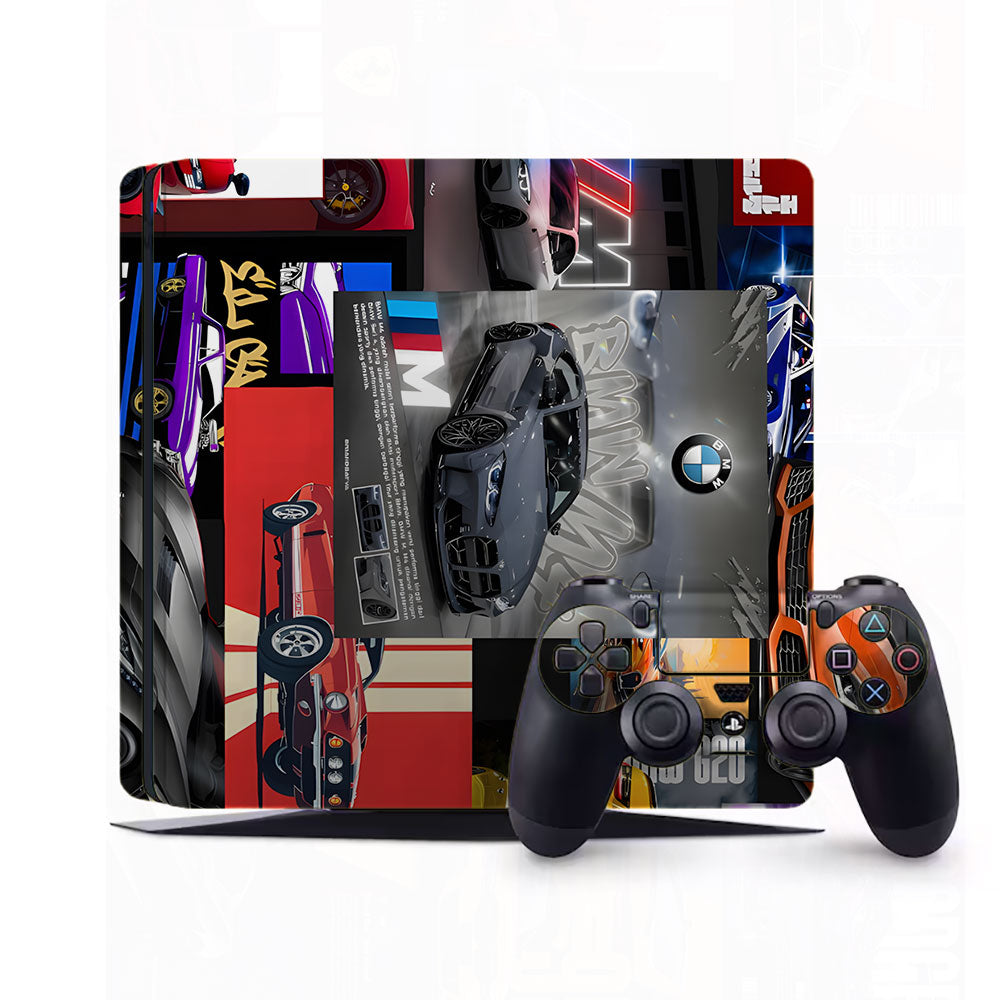 Dream Garage PlayStation 4 Slim Skins & Wraps