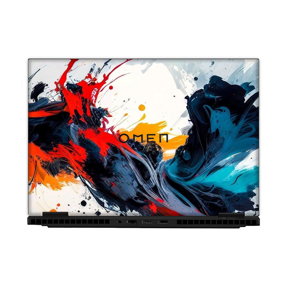 Dynamic Color Explosion skin on Hp Omen Gaming 16-AM0241TX by Decalz