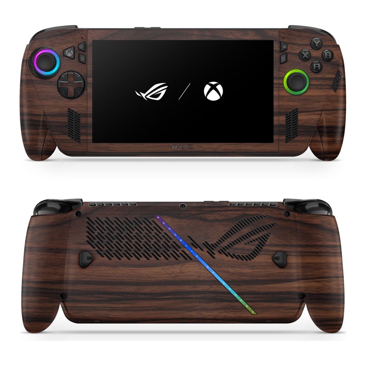 Ebony Wood Asus ROG Xbox Ally skin by Decalz