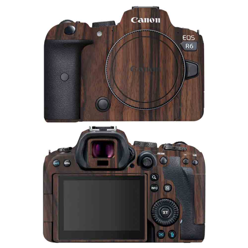 Ebony Wood - Canon Camera Skins