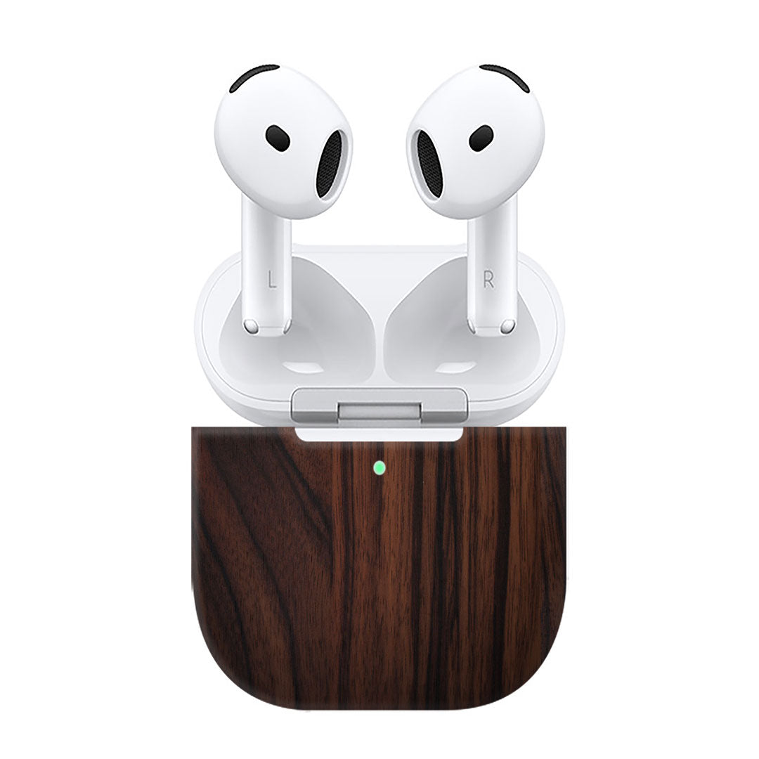 Airpods 4 Ebony Wood Skins