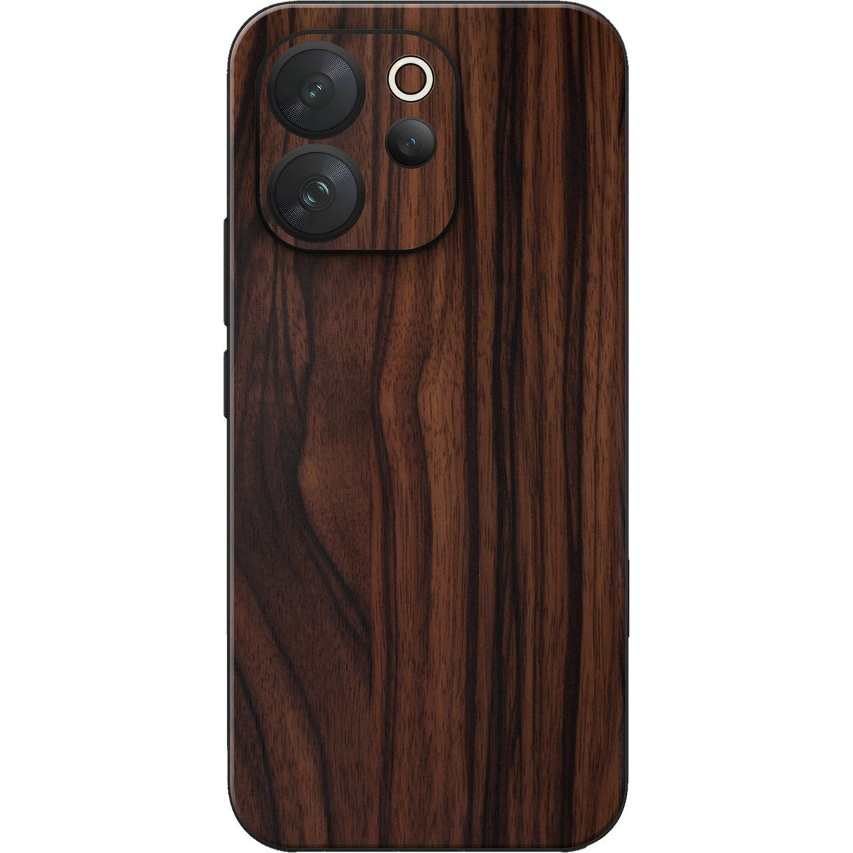 Ebony Wood skin on Vivo V70 (5G) by Decalz