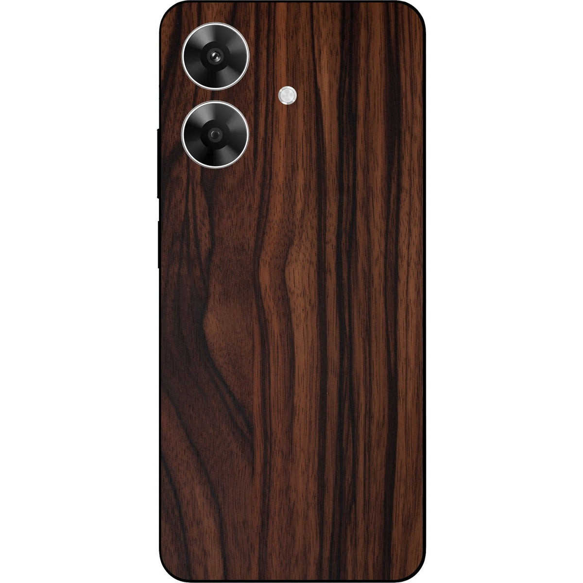 Ebony Wood skin on Realme Narzo N61 by Decalz