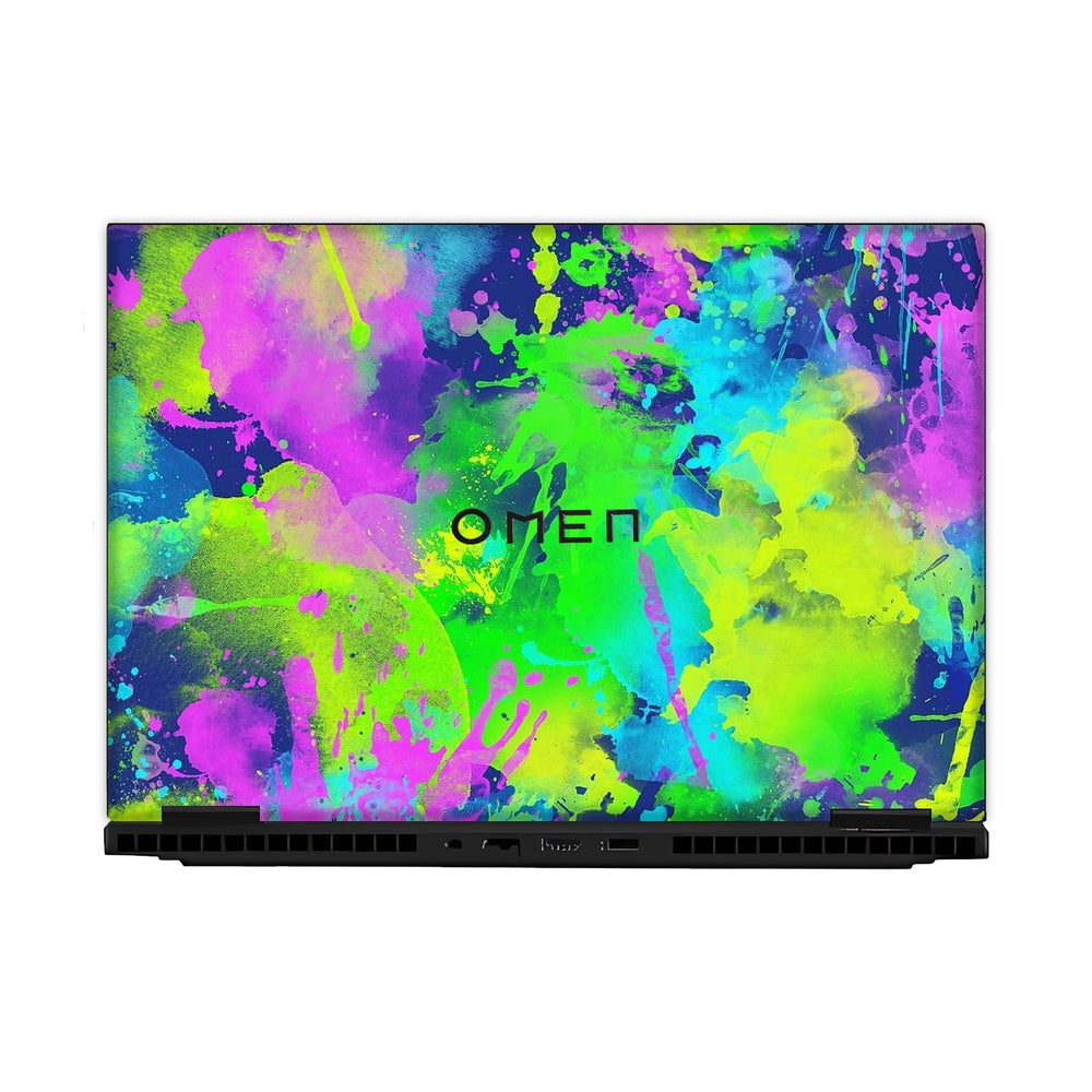 Electric Artistic Backdrop skin on Hp Omen Gaming 16-AM0241TX by Decalz