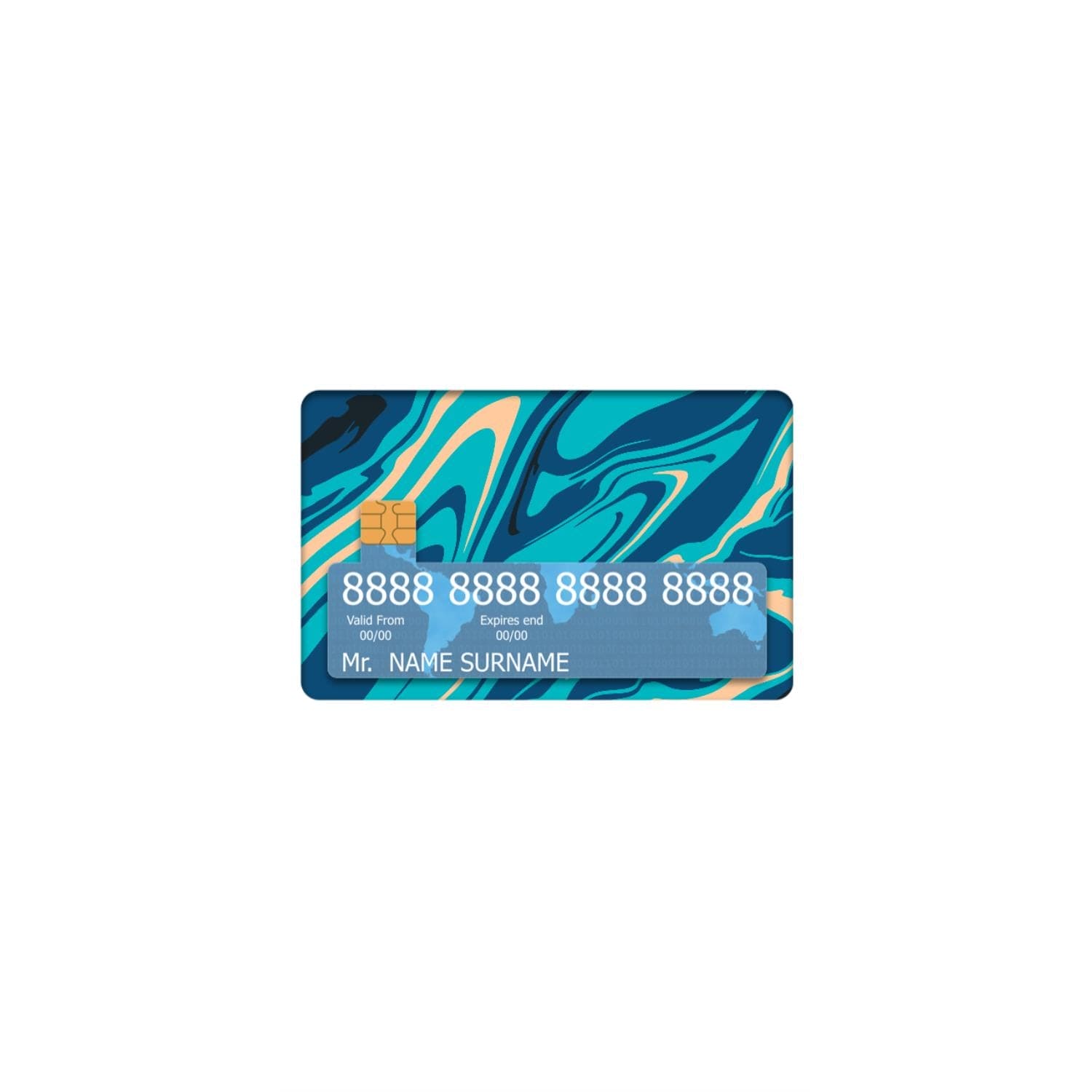 ATM Card Skins & Wraps (With Window)