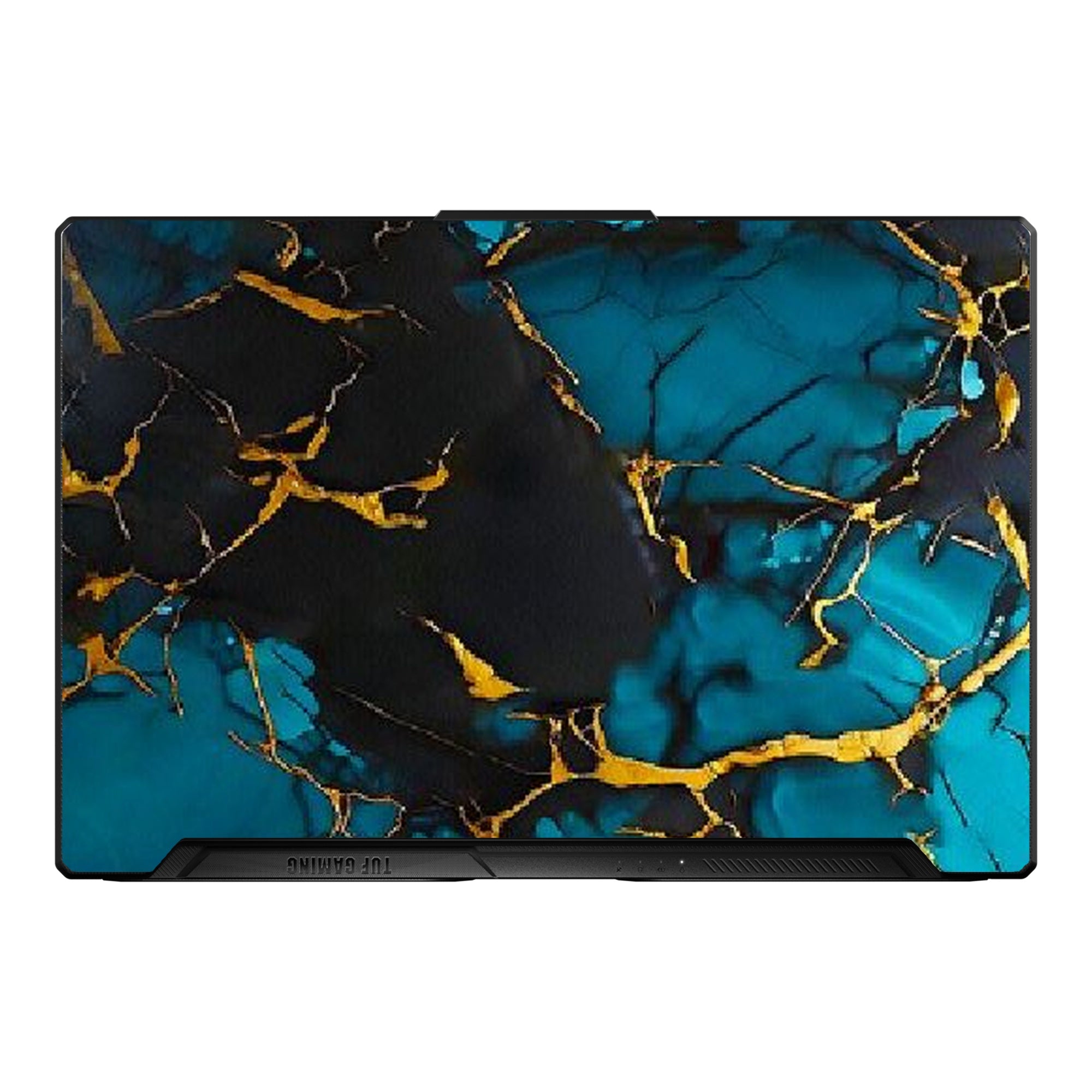 Emerald Black Gold Marble by Decalz