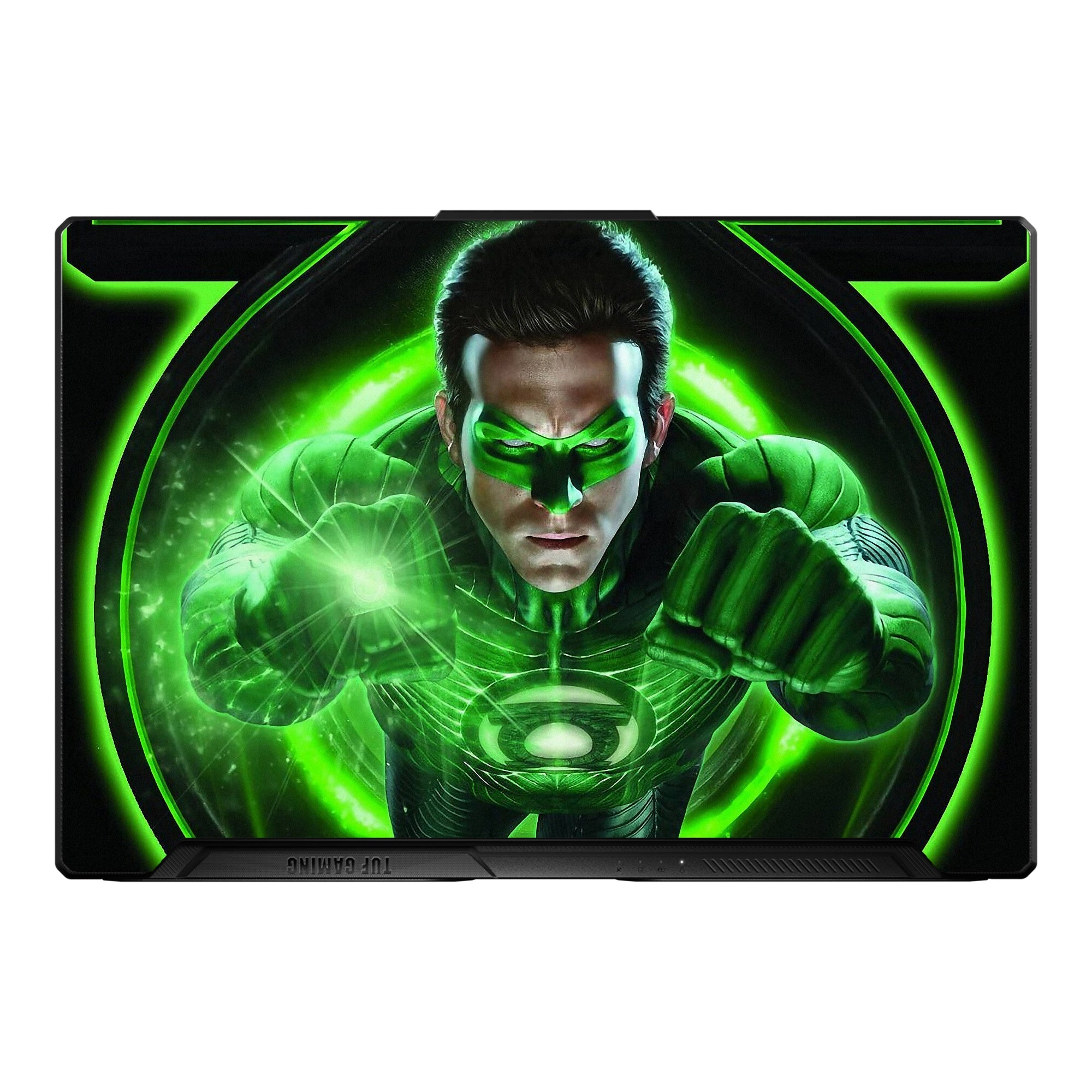 Emerald Sentinel Black Action Pose by Decalz