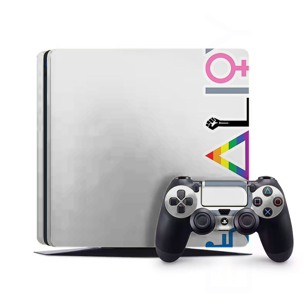 Equality PlayStation 4 Slim Skins & Wraps
