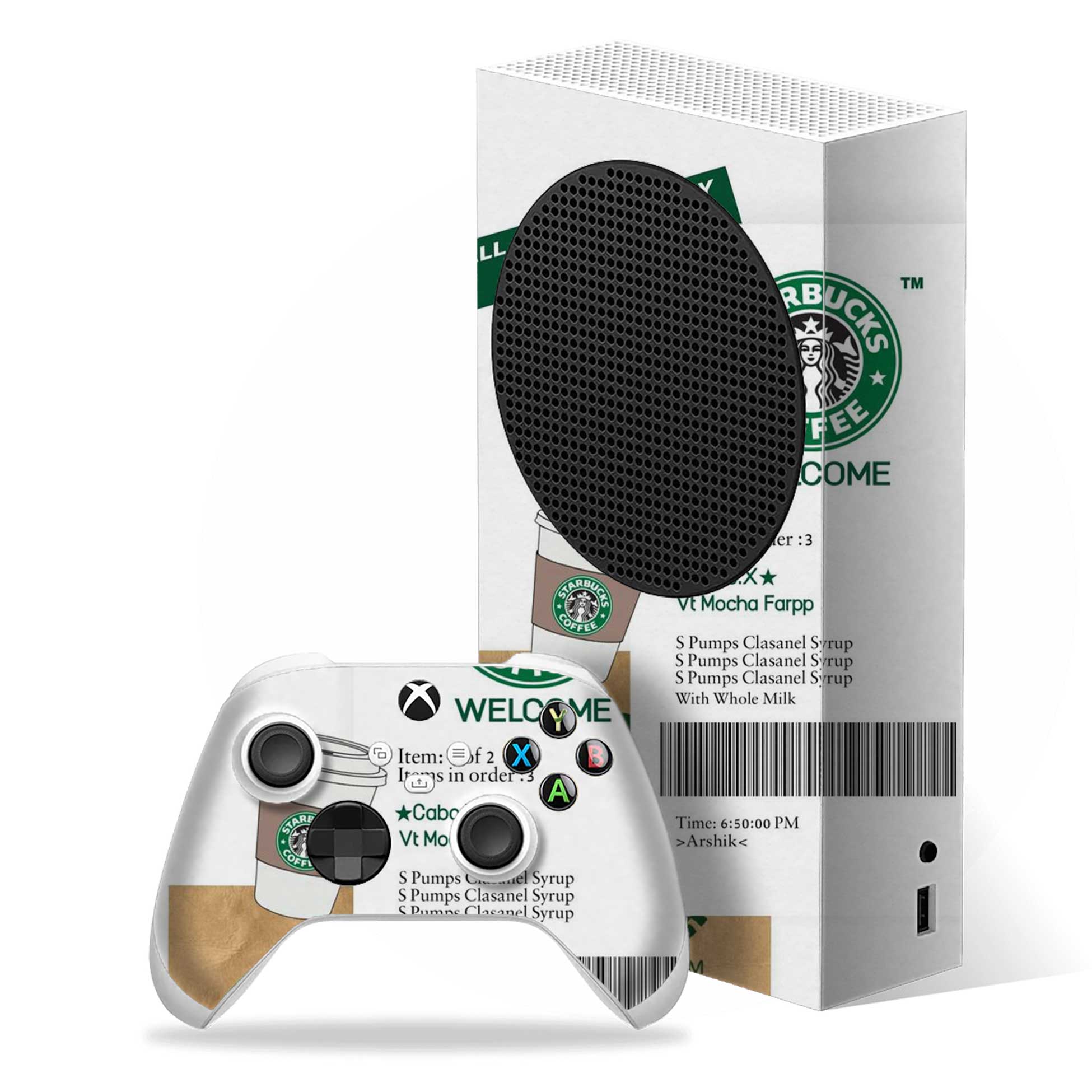 Espresso Xbox Series S Skins & Wraps