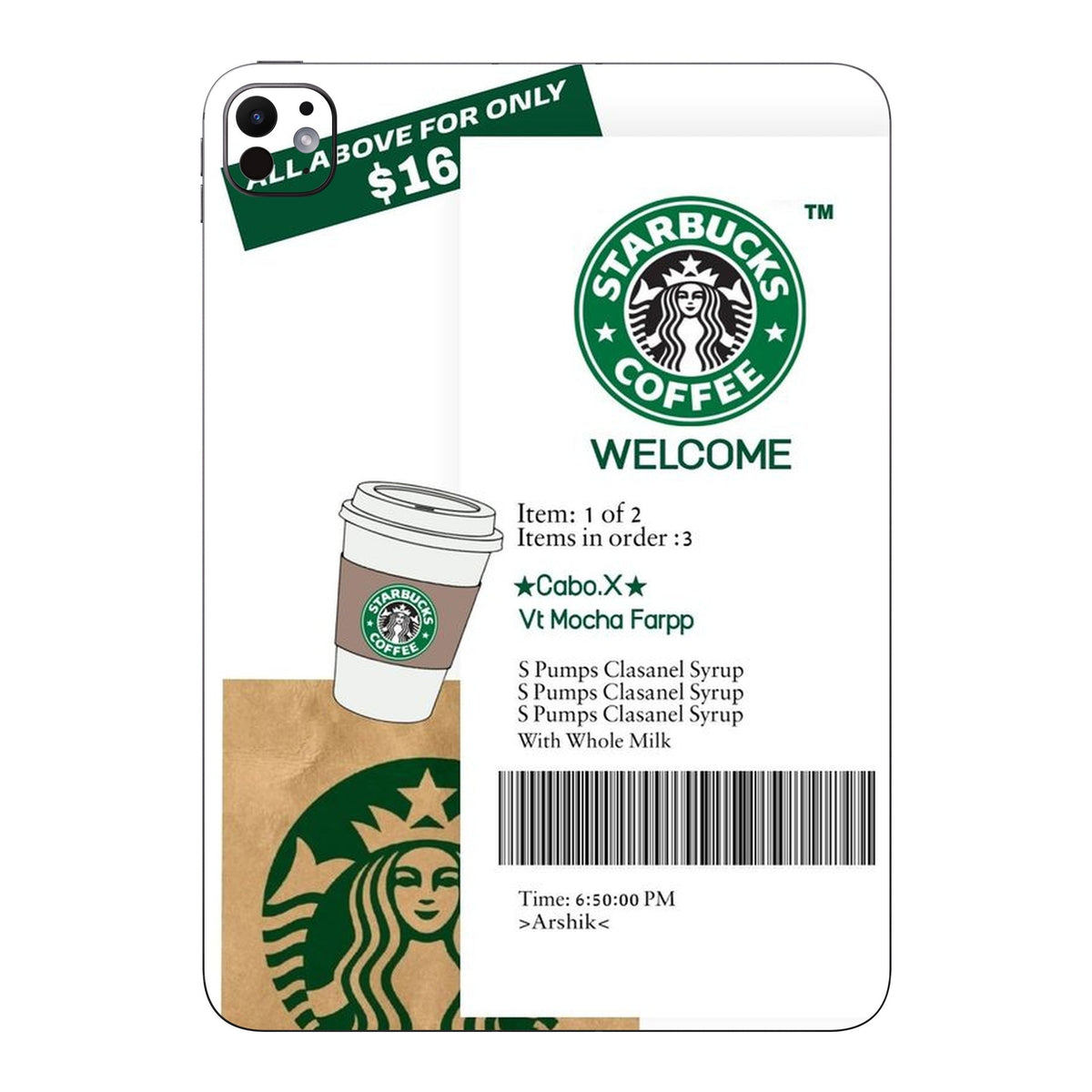 Espresso skin on iPad Pro 11-inch M5 by Decalz