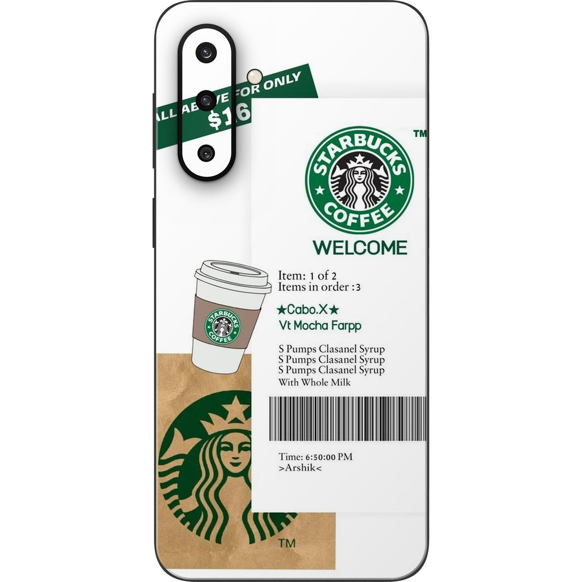 Espresso skin on Samsung Galaxy F36 (5G) by Decalz