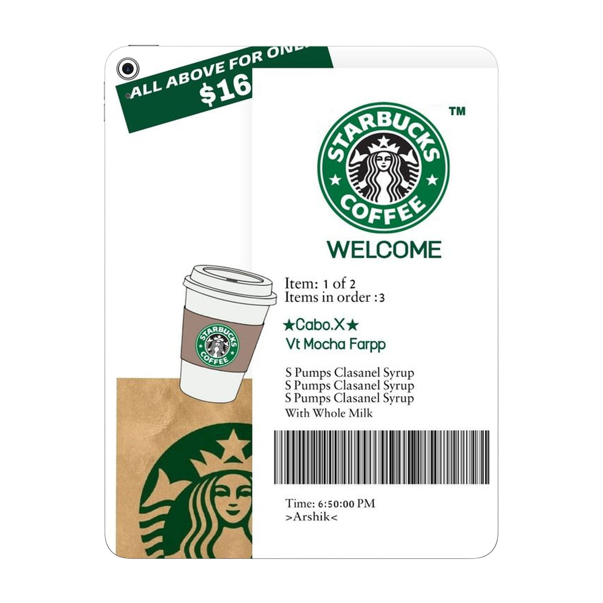 Espresso skin on iPad Air 13-inch M3 2025 by Decalz