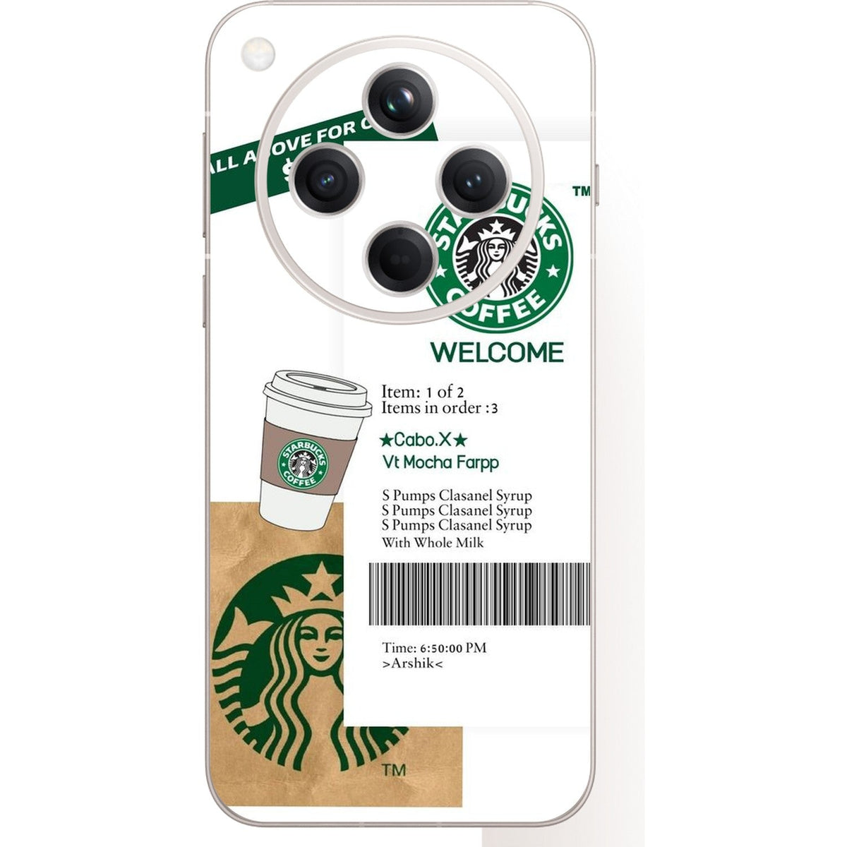 Espresso skin on Oppo Find X8 (5G) by Decalz