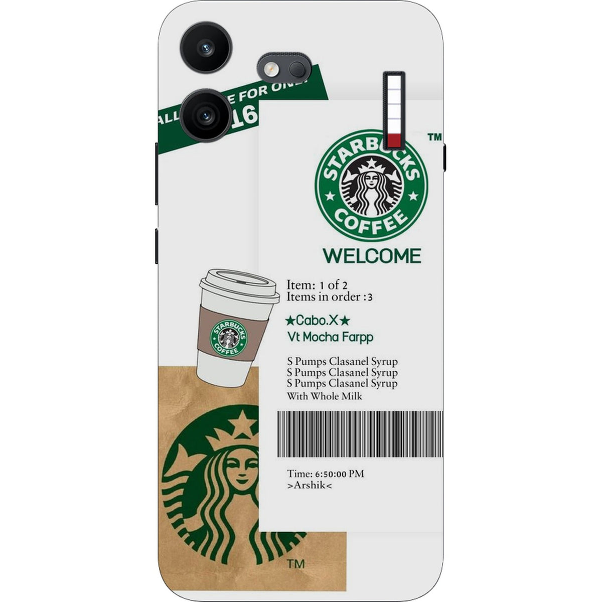 Espresso skin on Nothing Phone 4B by Decalz