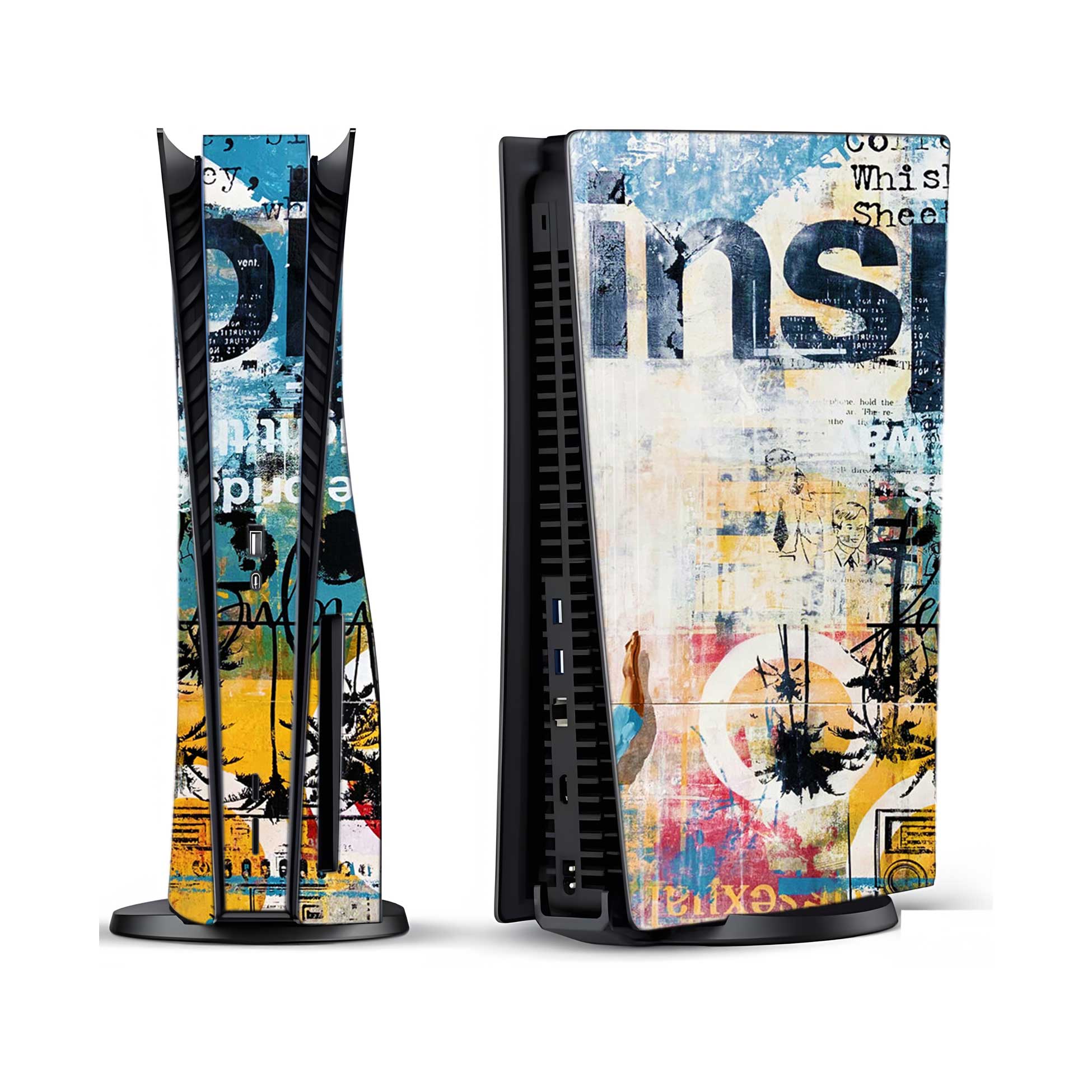 Fade PlayStation 5 Fat Skins & Wraps