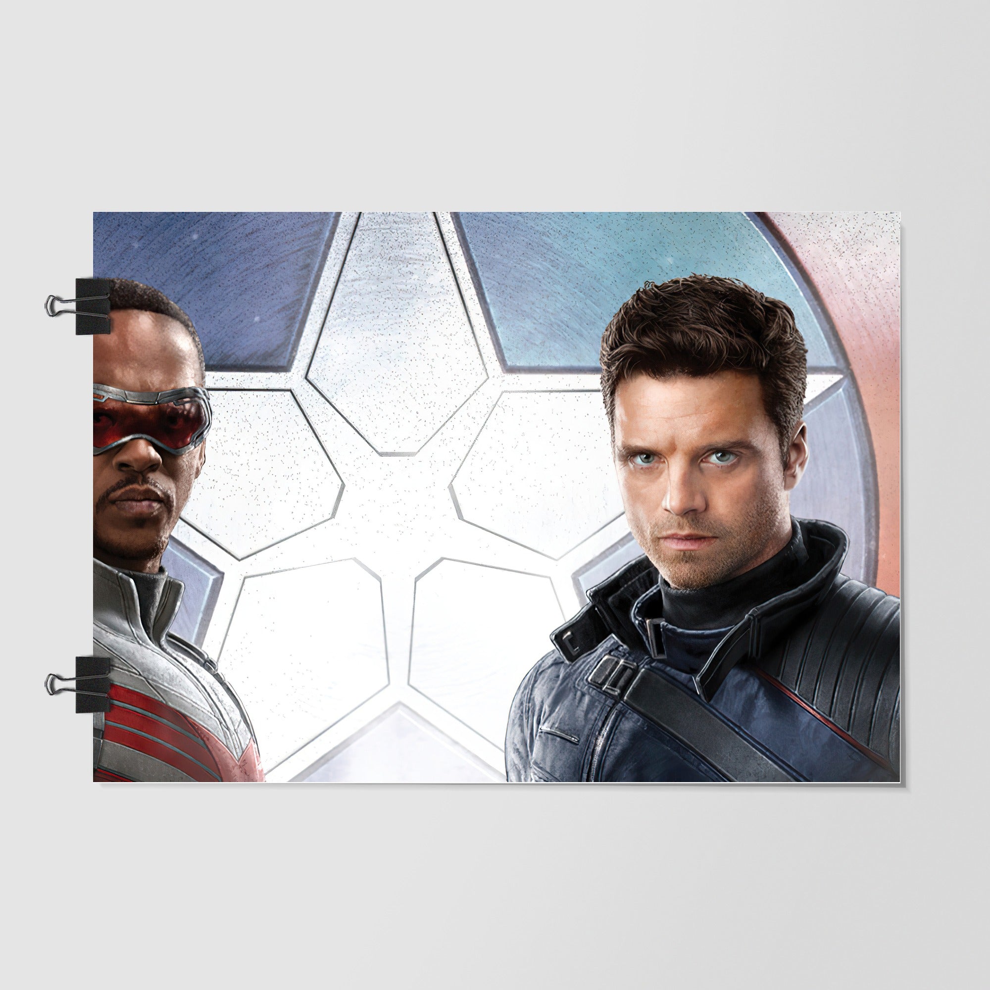 Falcon Avengers White by Decalz