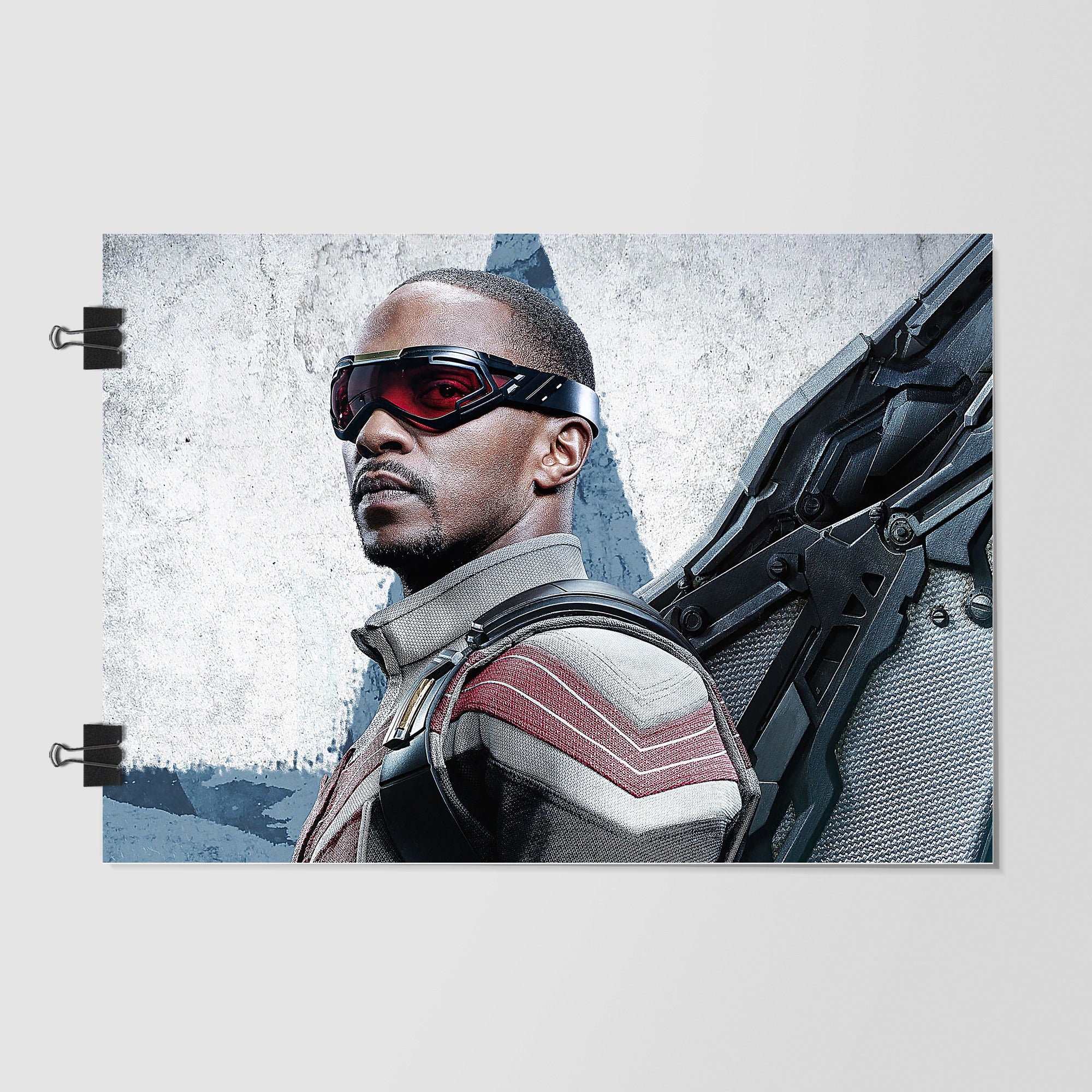 Falcon Avengers White Dramatic Lighting by Decalz