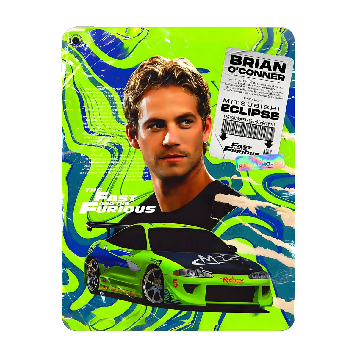 Fast & Furious Tribute skin on iPad Air 13-inch M3 2025 by Decalz