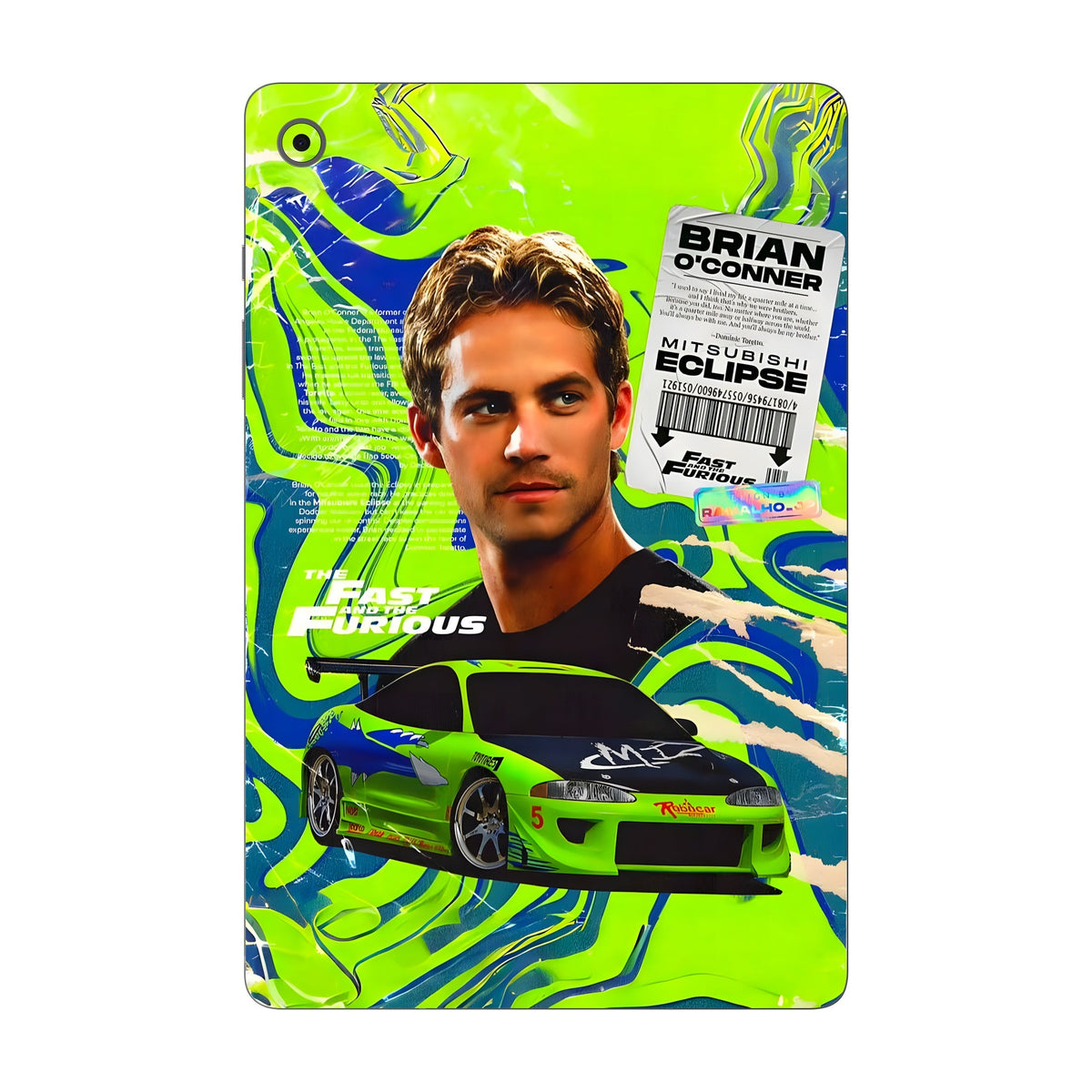 Fast & Furious Tribute skin on Samsung Galaxy Tab S10 Lite by Decalz