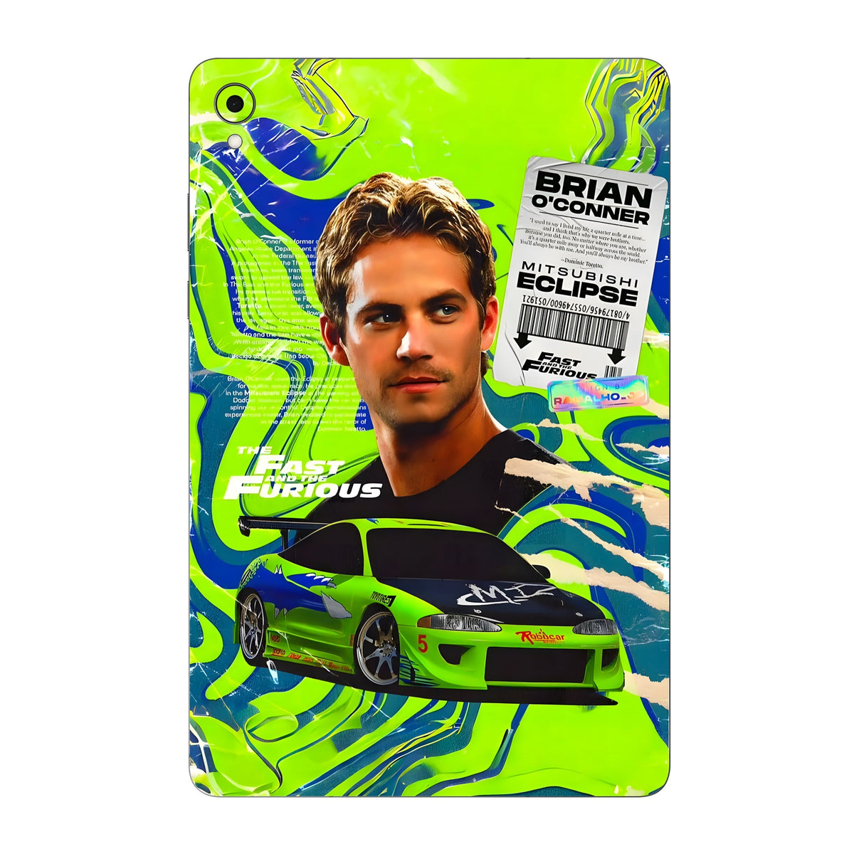 Fast & Furious Tribute skin on Samsung Galaxy Tab S11 by Decalz