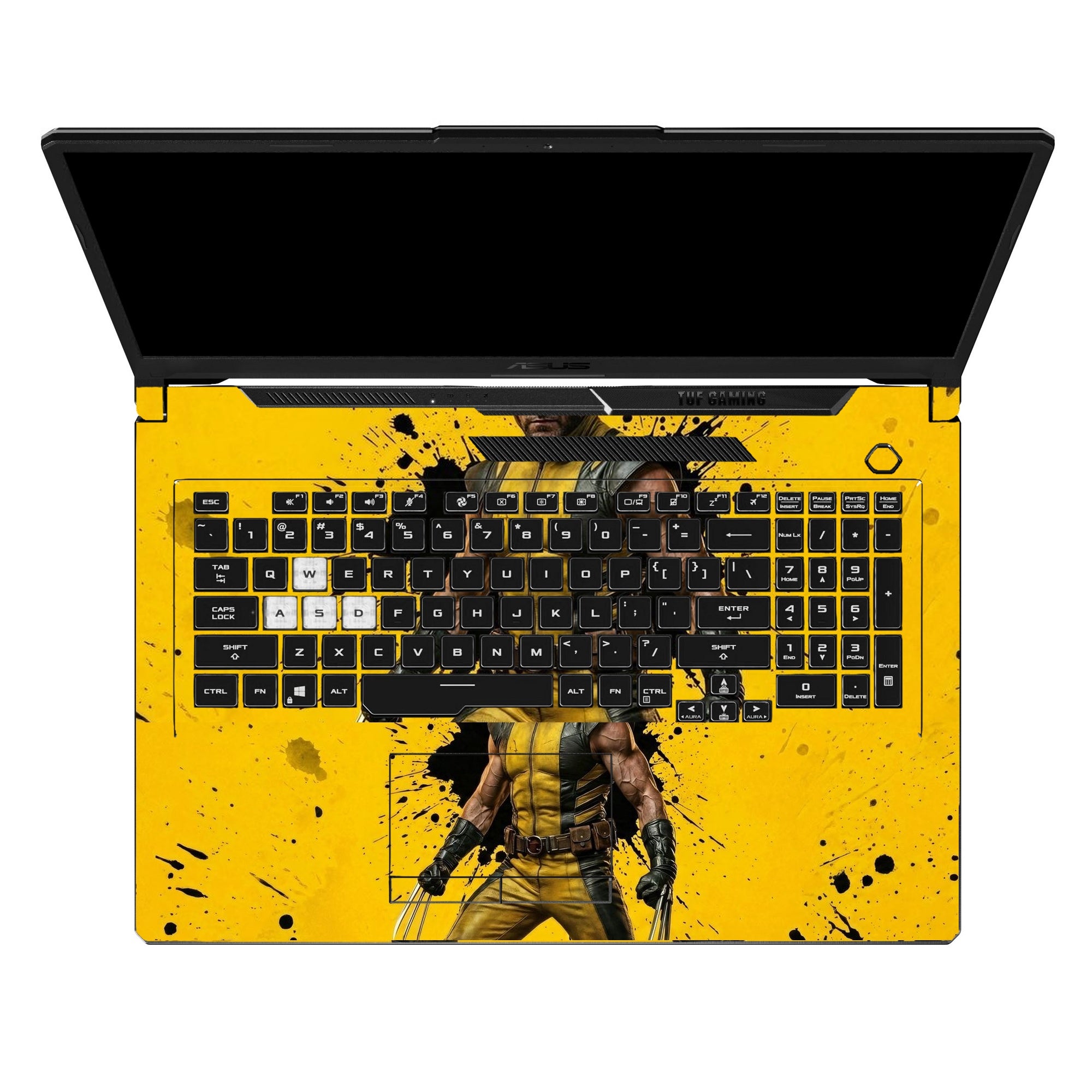 Feral Claws Yellow Splatter by Decalz
