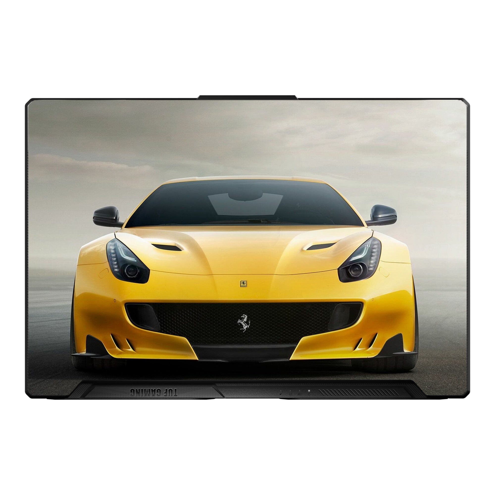 Ferrari Black Supercar Night Scene by Decalz