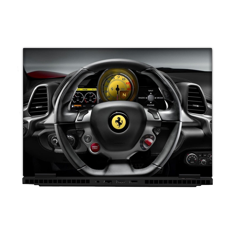 Ferrari Cockpit skin on Hp Omen Gaming 16-AM0241TX by Decalz