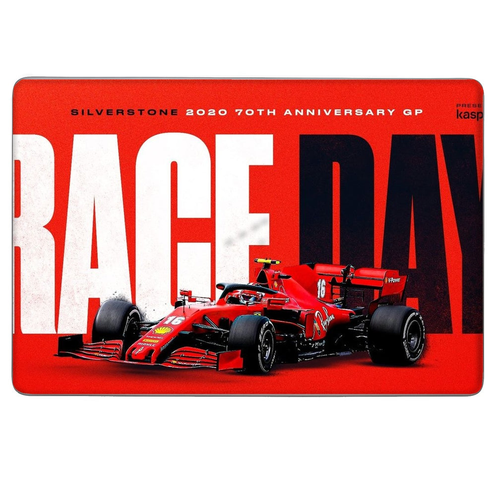 Ferrari Racing Graphic Red skin on Hp Notebook 15s-DU0072TX by Decalz
