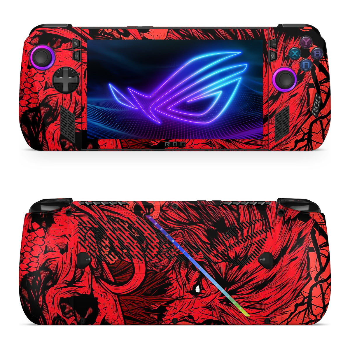 Fiery Lion Asus ROG Xbox Ally X skin by Decalz