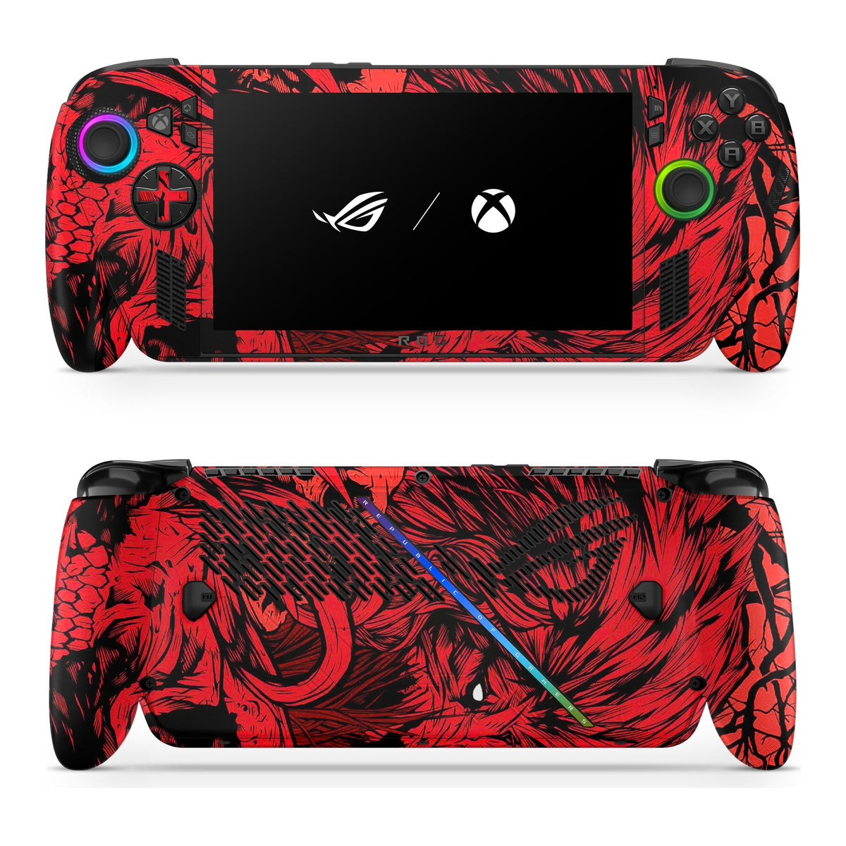 Fiery Lion Asus ROG Xbox Ally skin by Decalz