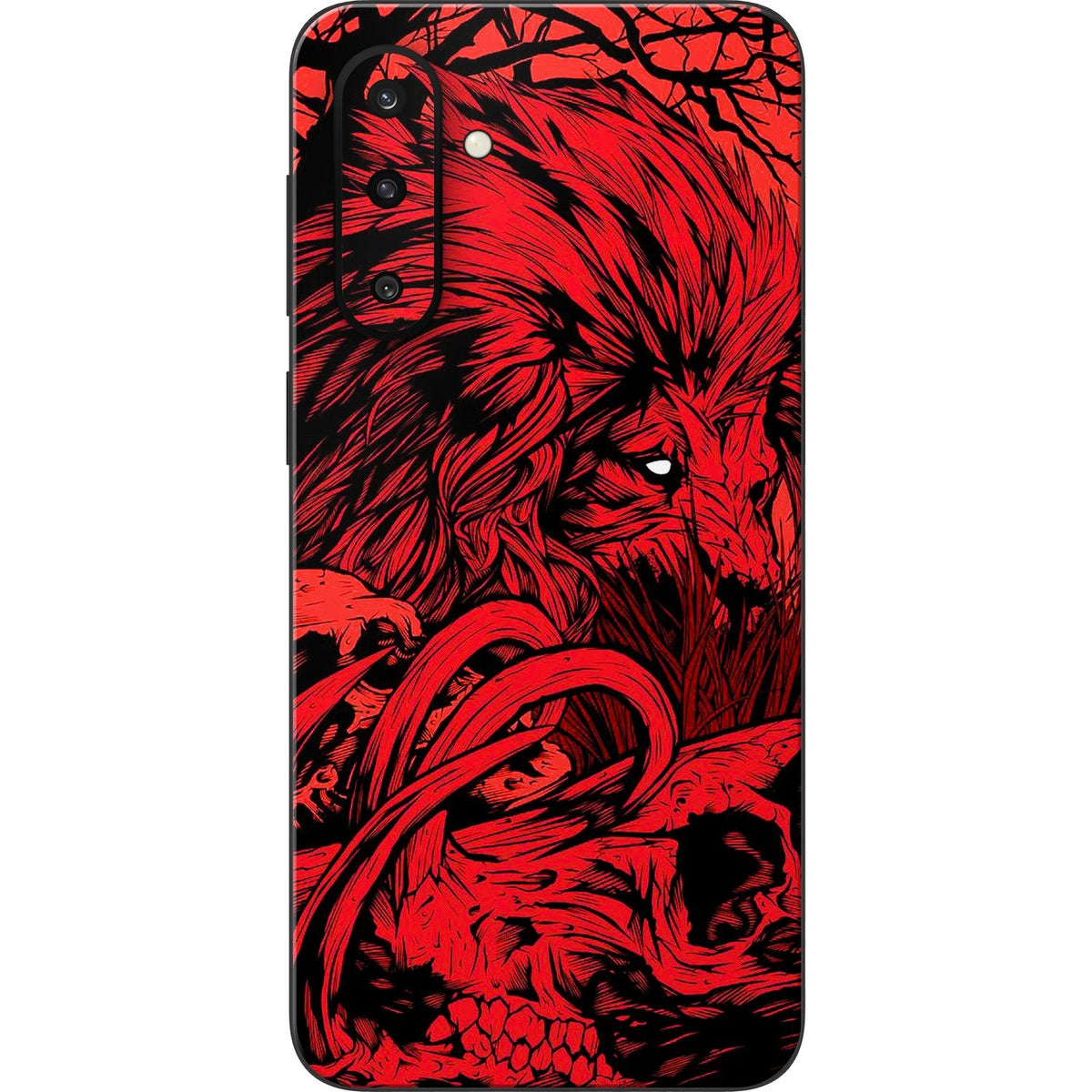 Fiery Lion skin on Samsung Galaxy F36 (5G) by Decalz