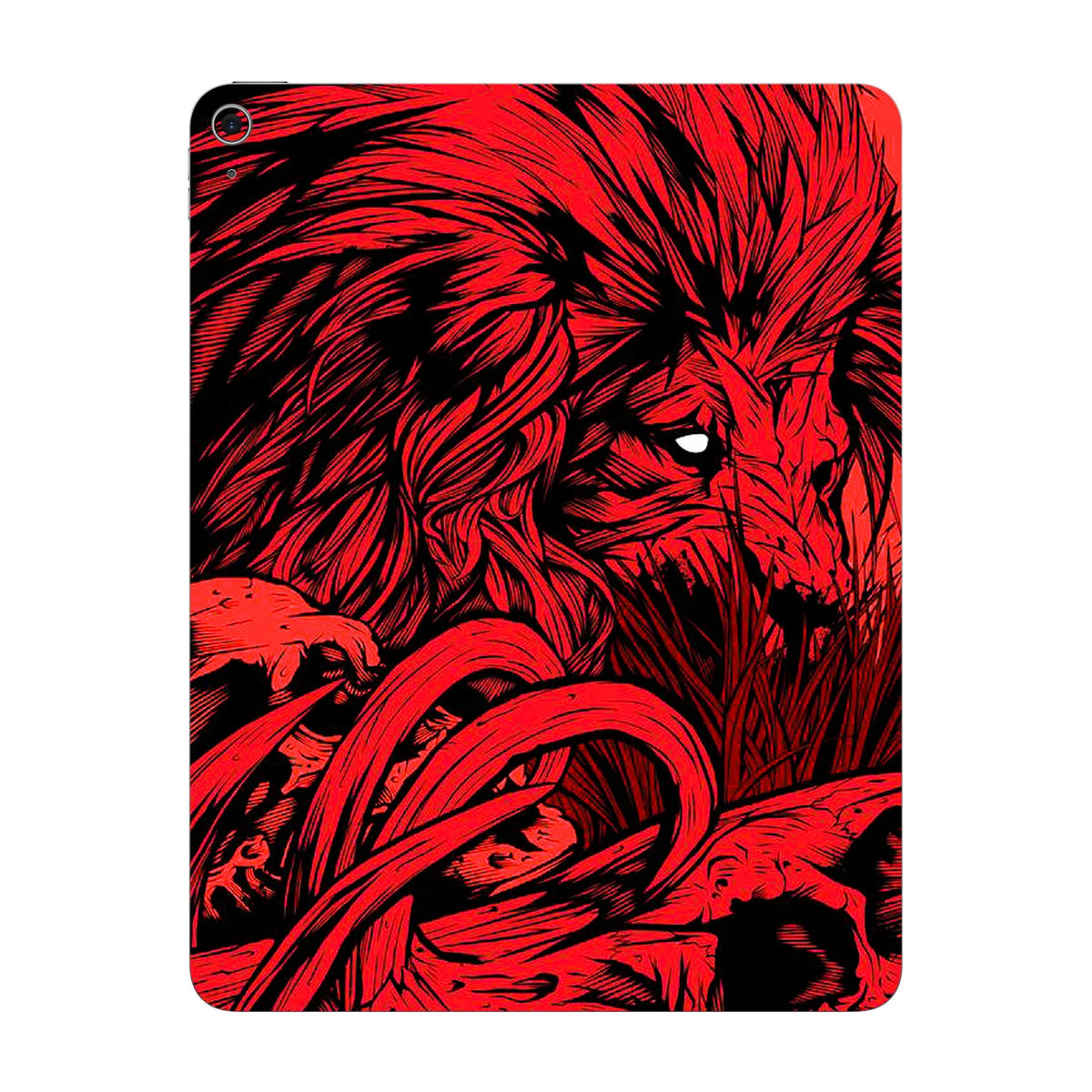 Fiery Lion skin on iPad Air 13-inch M3 2025 by Decalz