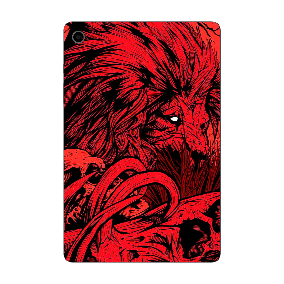 Fiery Lion skin on Samsung Galaxy Tab S10 Lite by Decalz