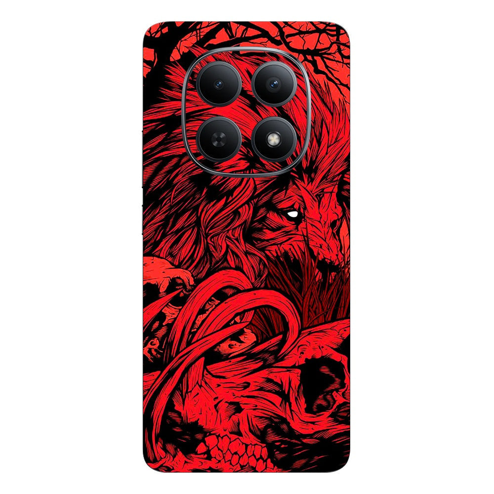 Fiery Lion skin on Redmi Note 15 (5G) by Decalz
