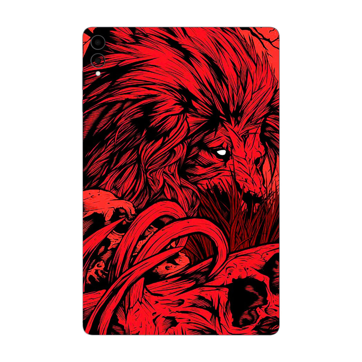 Fiery Lion skin on Samsung Galaxy Tab S11 Ultra by Decalz