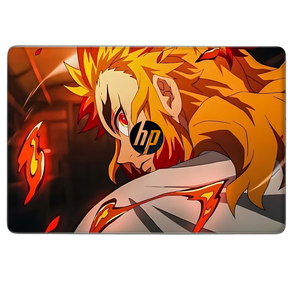 Flame Hashira skin on Hp Notebook 15s-BS0XX by Decalz