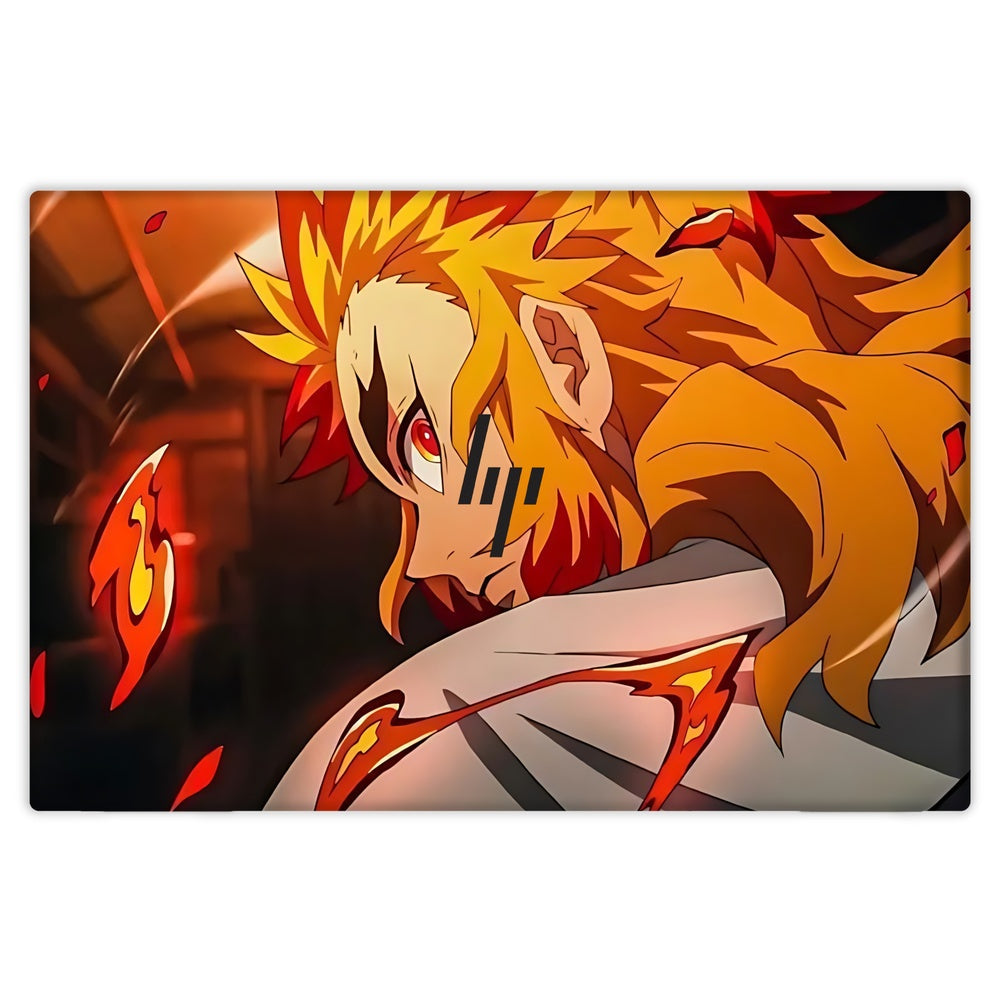 Flame Hashira skin on Hp Elitebook 840 G7 by Decalz