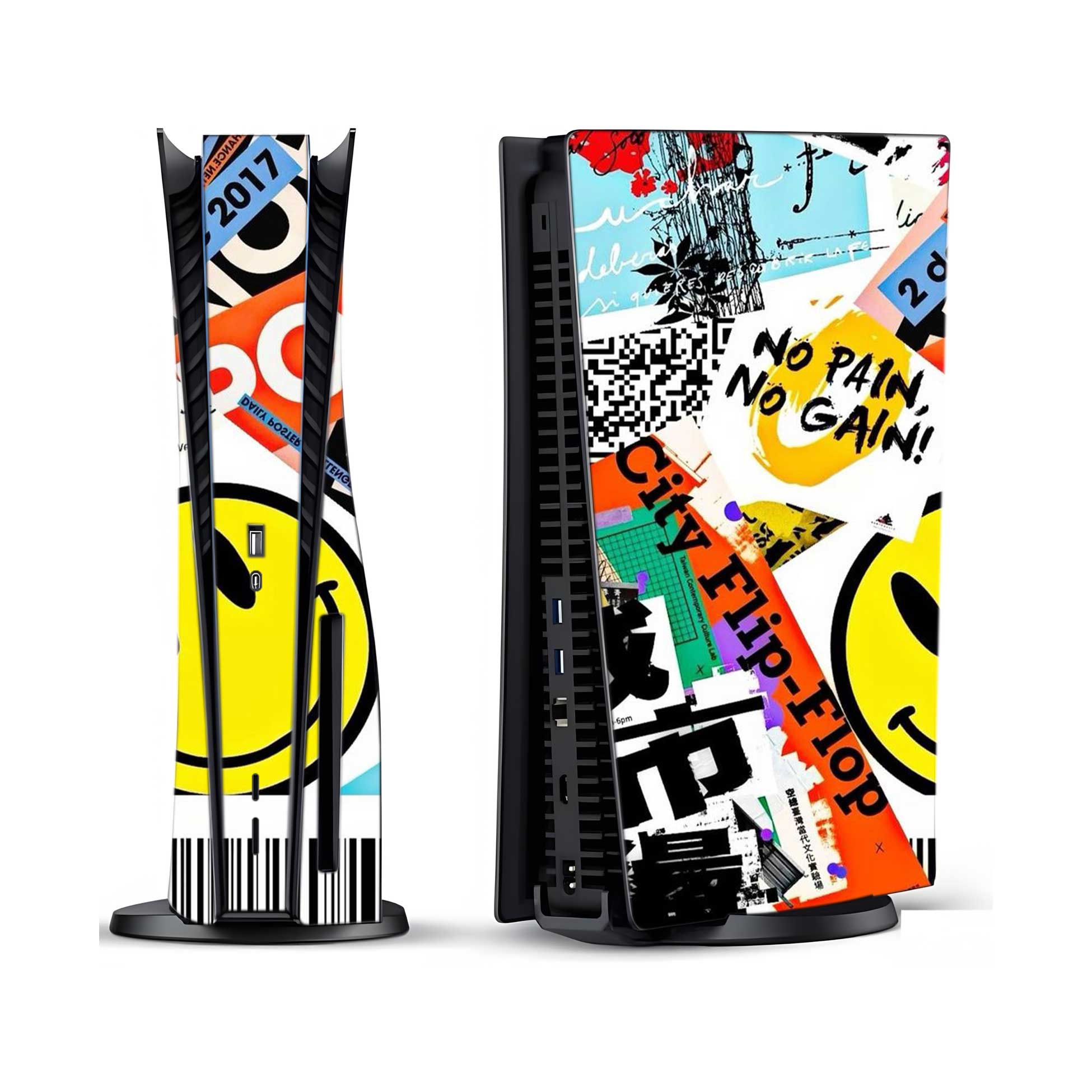 Flip Flop PlayStation 5 Fat Skins & Wraps