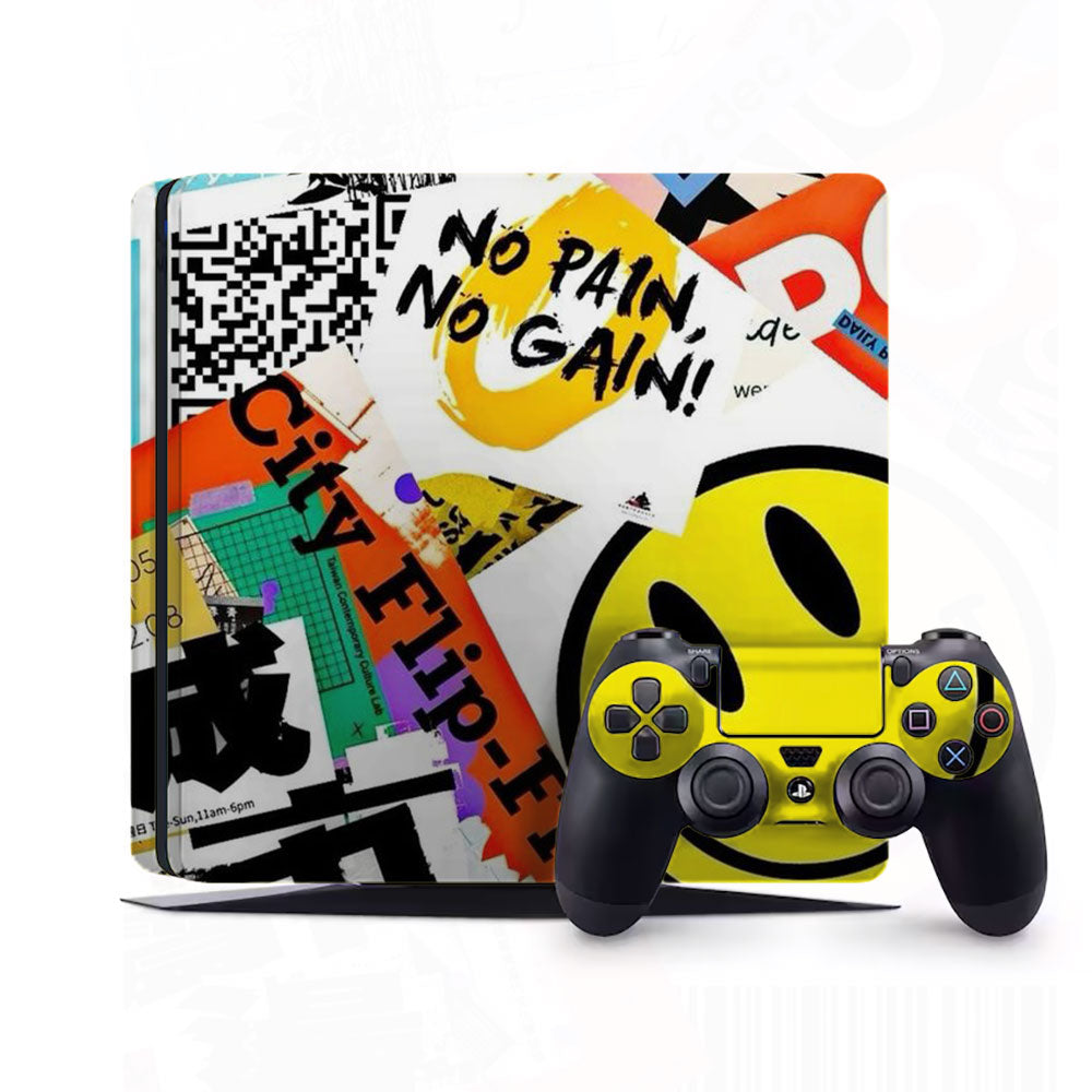 Flip Flop PlayStation 4 Slim Skins & Wraps