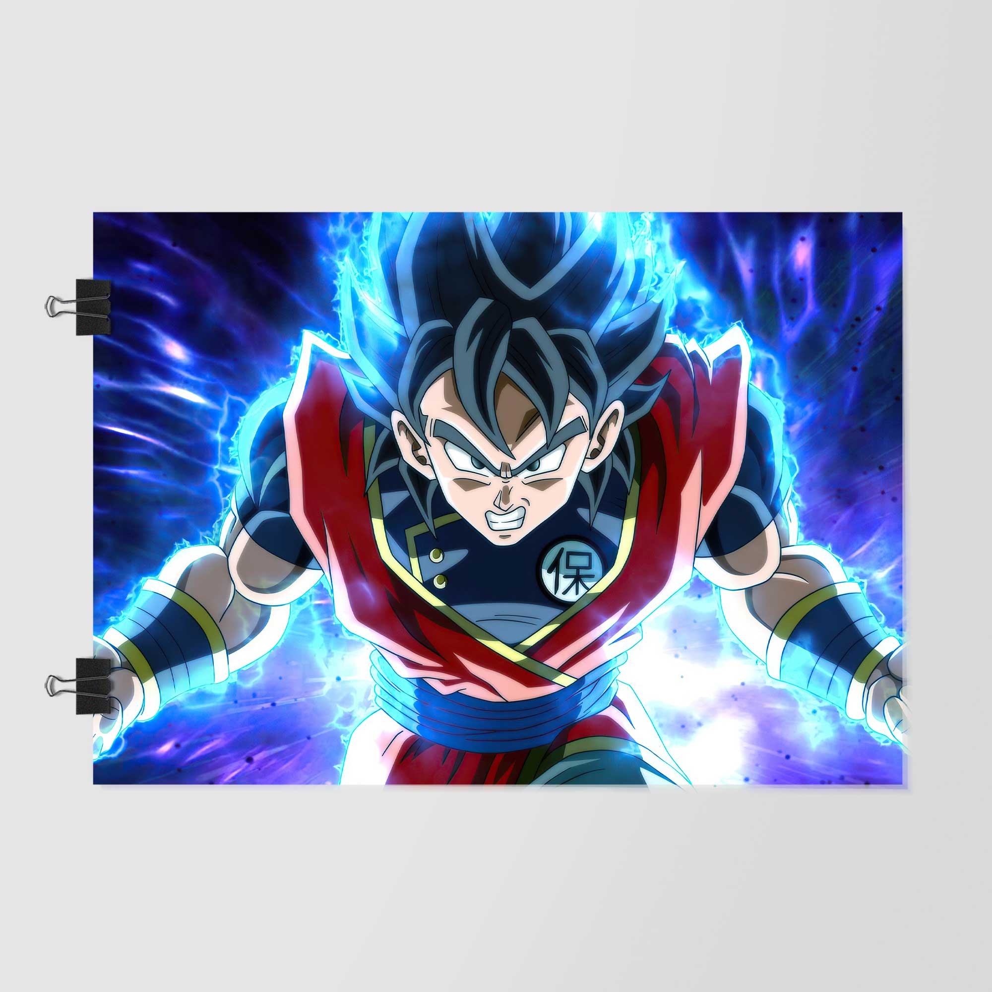 Focused Energy Burst Poster