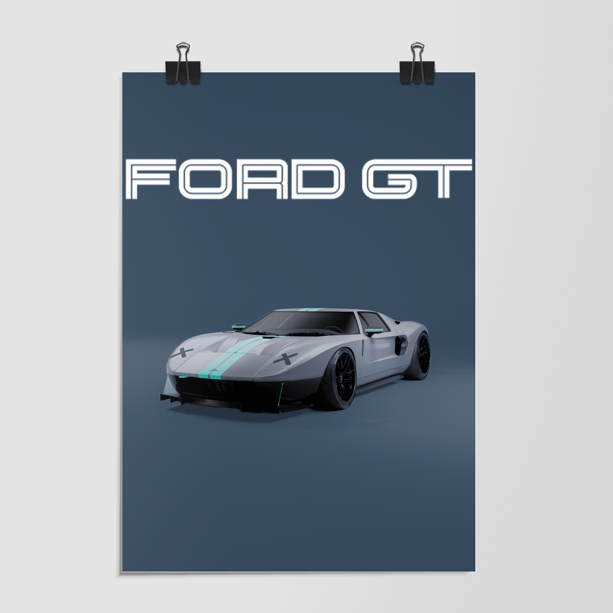 Ford Gt Green by Decalz
