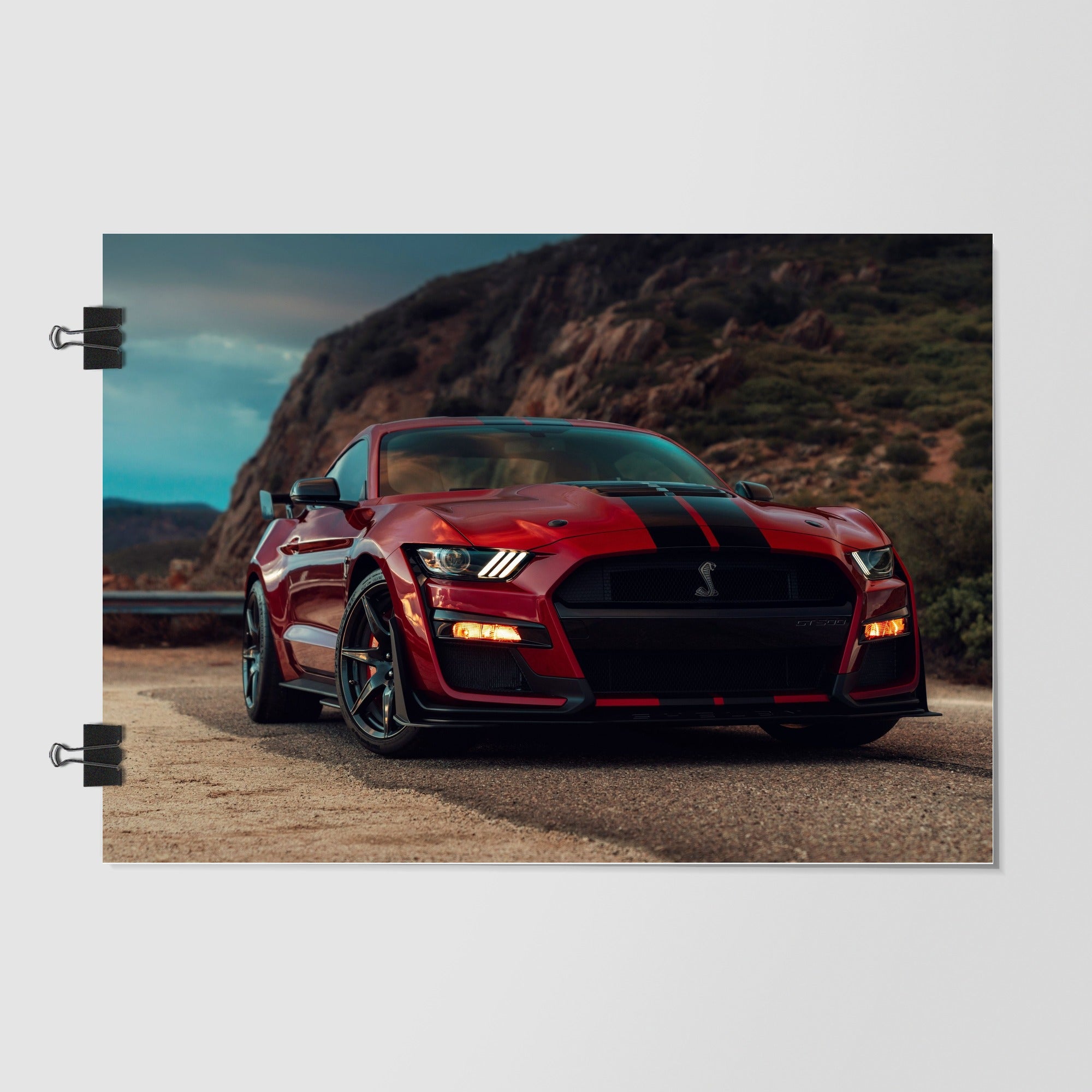 Ford Mustang Black by Decalz
