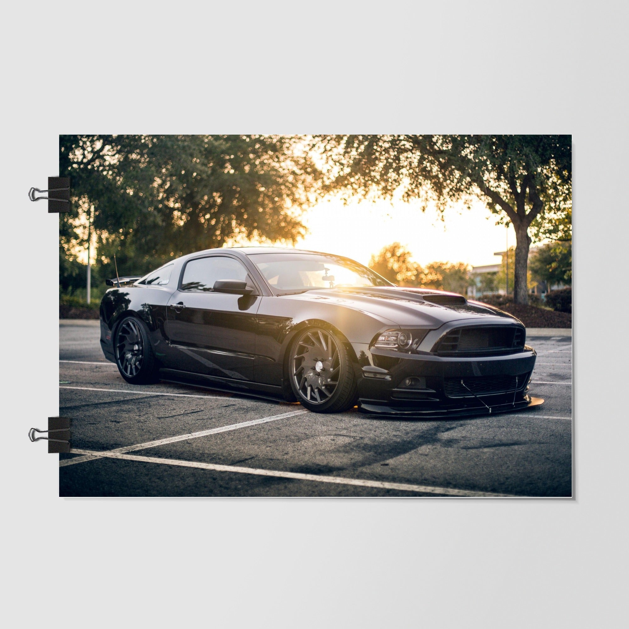 Ford Mustang Silver by Decalz